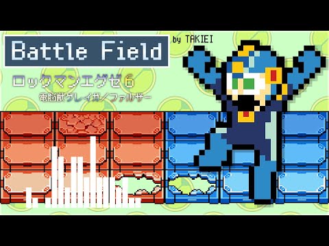 【8bitアレンジ】ロックマンエグゼ6 ウイルス戦BGM / Mega Man Battle Network 6 - Battle Field (8bit arrange)