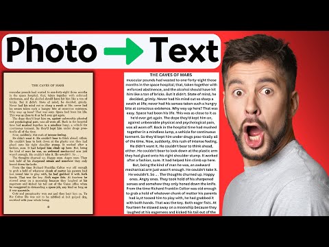 How to Convert Image to Word Document | How to Convert Image to Text in Laptop