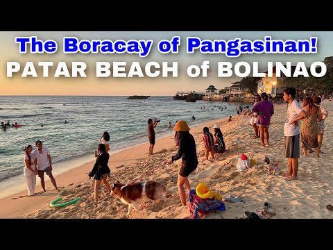 Is This the Next Boracay? PATAR WHITE BEACH TOUR in Bolinao, Pangasinan | Philippines