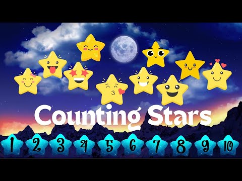 Counting Stars | Learn Counting Until 10 | Count To 10 | Educastle