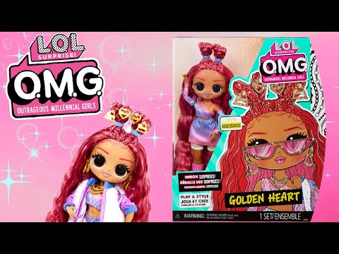 Hair Charms! | L.O.L. Surprise! O.M.G. Golden Heart Fashion Doll | Unboxing My Collection