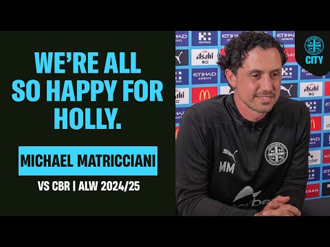 🎤 MANAGER'S PREVIEW | Michael Matricciani | City v Canberra | 13/12/24