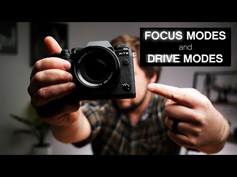 Camera Focus and Drive Modes EXPLAINED.