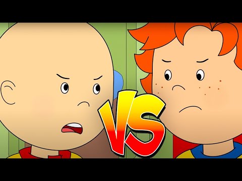 カイユー | カイユー VS レオ | 面白い漫画 | キッズ漫画 | ケイルー | Caillou