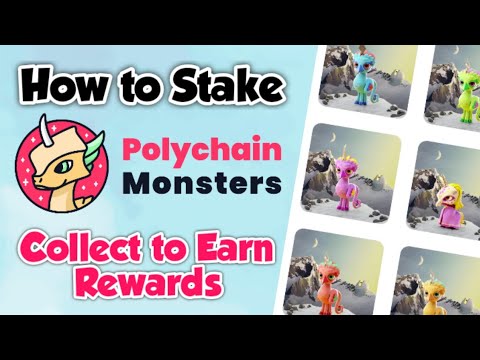 How to Stake Polymon NFTs | NFT Staking Polychain Monsters | PMON Collect to Earn | PMLG | PMR