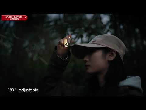 Naturehike 戶外無極調光帽夾燈 (NH21ZM013) | 三種光源調節