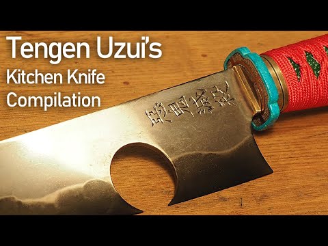 宇随天元の日輪刀風包丁を作ってみた。# 総集編 / Making Tengen's Katana kitchen knife # Compilation