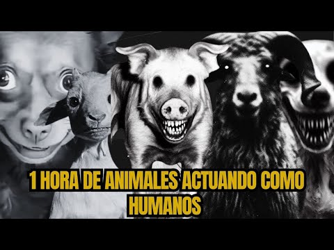 1 hora de Animales que Actúan como Humanos: Historias de Terror Inquietantes | Te Aterrará que Hacen