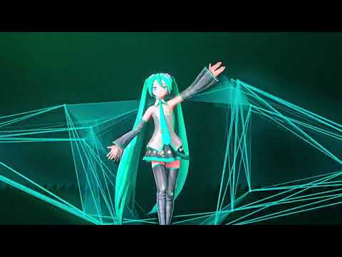 Hatsune Miku Live at Coachella Week 1, 2024.