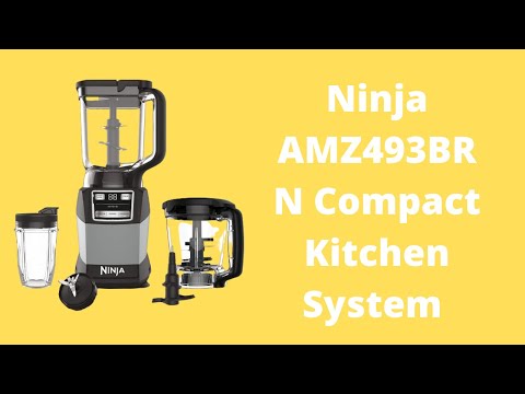 Ninja AMZ493BRN Compact Kitchen System with Auto-iQ