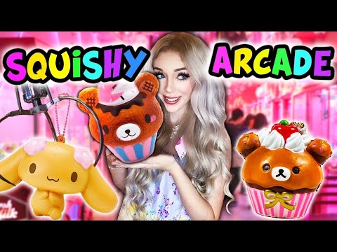 WINNING SQUISHIES AT THE ARCADE! Squishy Arcade WINS!