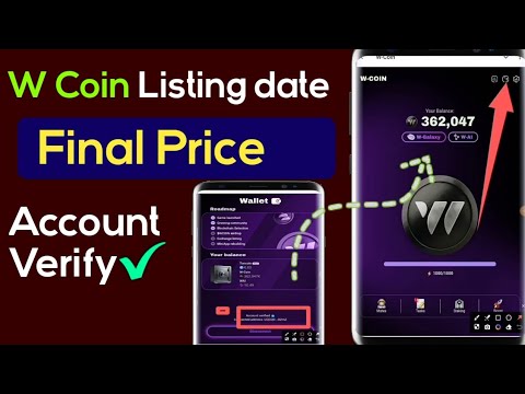 W Coin price prediction•W Coin Listing date today | w Coin Wallet Connect | memefi Pre market price