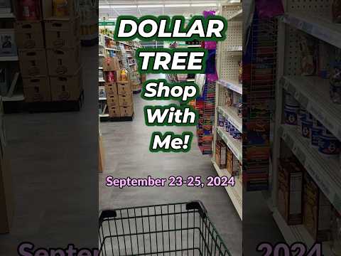 DOLLAR TREE Shop With Me!  York, PA Stores!  September 23-25, 2024 #dollartree