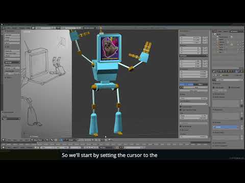 Part 6 of Module 1: Video 1 Preparing your Model for Unity in Blender