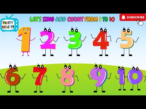 Counting 1 to 10 Song, Learn to Count, Number Songs for Kids Nursery Rhymes, Kids Song!! #numbers