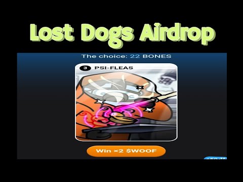 How to earn on $Lost Dogs Airdrop // 14days Left