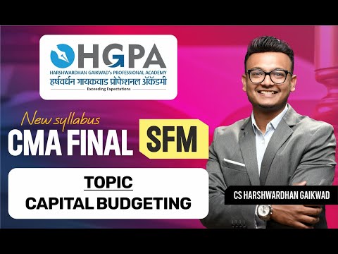 CMA FINAL SFM REVISION DAY 4 WITH HARSHWARDHAN GAIKWAD | HGPA CLASSES