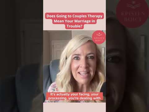 Does Going to Couples Therapy Mean Your Marriage in Trouble?