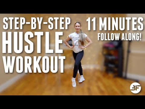 The Hustle Step by Step | 11 Minute Dance Workout Follow Along