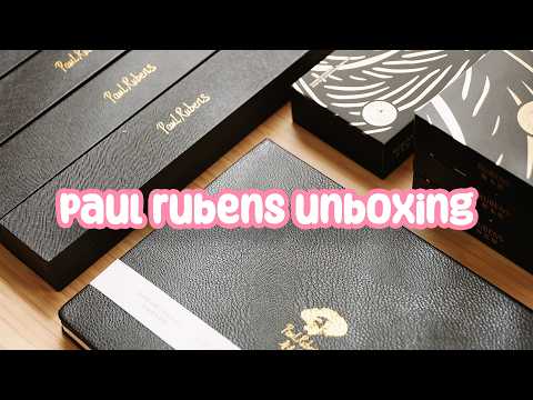 NEW PAUL RUBENS WATERCOLORS✦ Unbox PR with Me