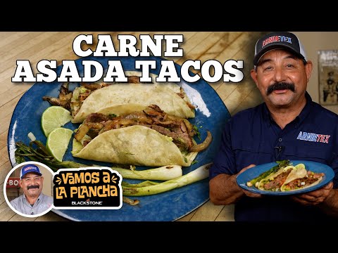 Carne Asada Tacos with ArnieTex | Blackstone Griddles