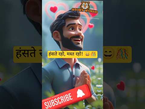 टेंशन छोड़ो, हंसी के मजे लो! 🧘‍♂️😂 #shortsfeed #shorts #funny #story #comedy #youtubeshorts#facts