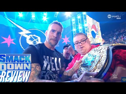 WWE Smackdown Review 12/8/2023 | CM Punk Returns To Smackdown! | Charlotte Flair Injured?