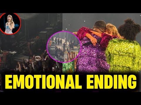 Taylor Swift BREAKS DOWN in Tears as she HUGS her dancers & singers during Eras Tour Vancouver N3