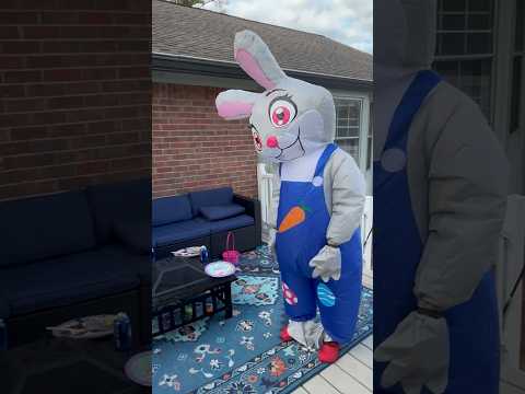 #ghetto #bunny getting #sturdy #easter #2024 #latepost #toddlers