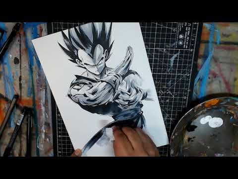 Vegeta Dragon Ball  Artwork