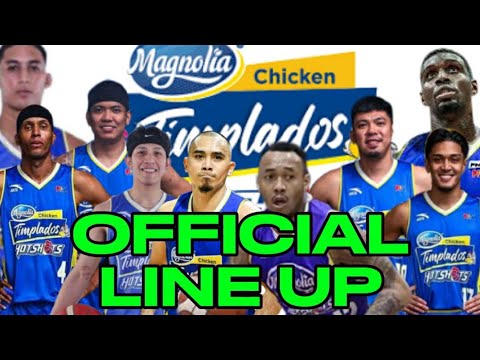 MAGNOLIA HOTSHOTS OFFICIAL LINE UP | PBA COMMISSIONER'S CUP 2024