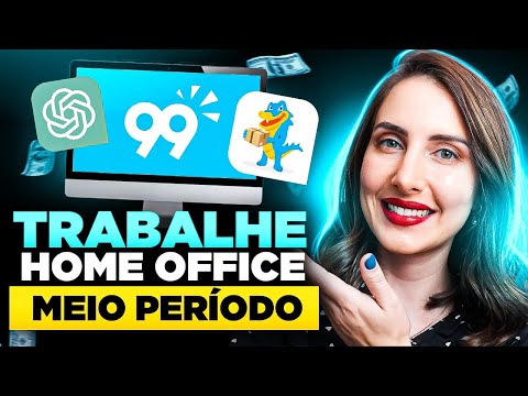 TRABALHE MEIO PERÍODO HOME OFFICE GANHANDO BEM | Iniciante ganhe dinheiro rápido em casa