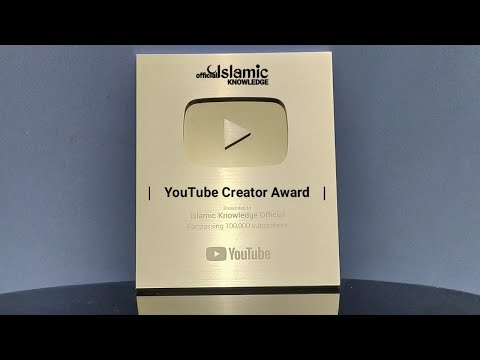 YouTube Creator Award | Silver Play Button | Islamic Knowledge Official