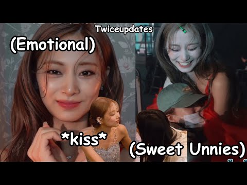 twice nayeon and jeongyeon being affectionate to tzuyu *tzuyu is still their baby*