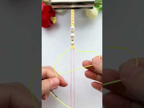 Butterfly Love Flower Bracelet Braiding Skills Sharing Simple Braiding Bracelet Tutorial Handmad