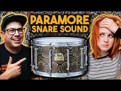 How to Get THAT Snare Sound from Paramore's Misery Business