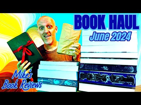 Book Haul! | All The New Additions to The Home Library For June of 2024