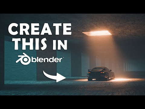 Simple Scene to Create in Blender! (Step by Step Guide)