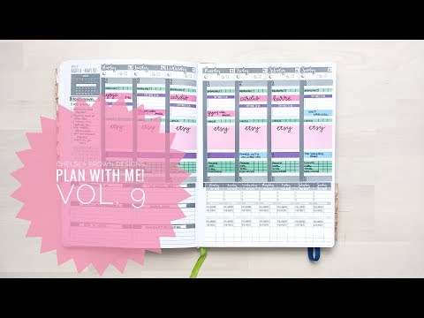 Plan With Me! Vol. 9 & GIVEAWAY! | Passion Planner