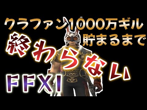 FF11　クラファン1000万貯まるまで　終わらない金策