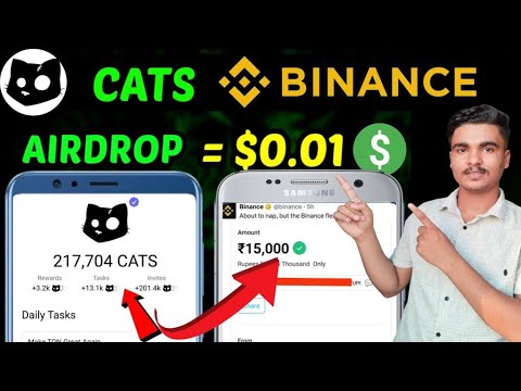 Cats Airdrop exchange Binance , Bybit , bitget | Cats Token Withdrawal | Cats Airdrop listing date