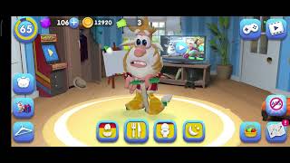 My talking Booba Virtual pet Booba cartoon funny Gameplay booba LeveL 65