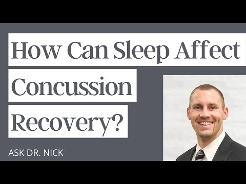 How Can Sleep Affect Concussion Recovery?