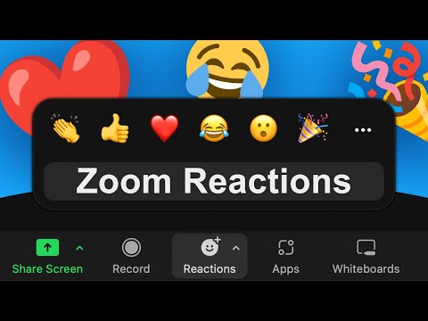 ZOOM REACTIONS How to Use It | Mastering Zoom