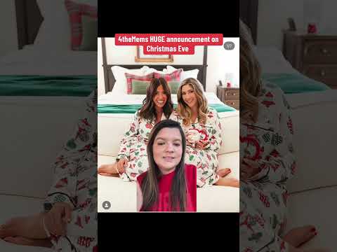 4theMems pajama company BIG announcement | Cecily Bachman and Samantha Bachman