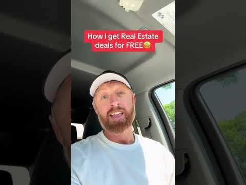 FREE Real Estate Deals?🤯 #realestate #realestateinvesting #makemoneyonline #makemoney #money #free