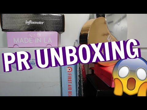 Pr Unboxing/Haul Ft Benefit, Becca, Pixi Beauty & More!!!!