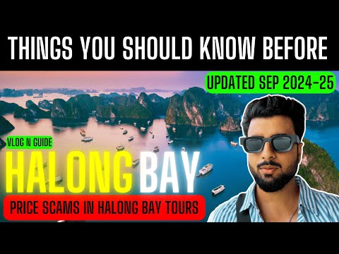 Halong Bay Day Tour 2024 | Things you should know before Halong Bay Tour Indian in Vietnam 🇻🇳