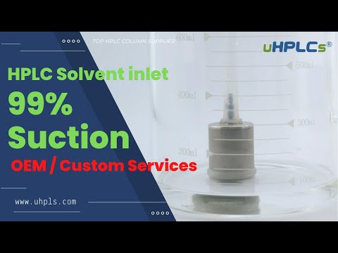 How much the HPLC Solvent inlet can Suction