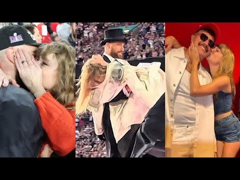 TOP 10 Taylor Swift and Travis Kelce HEART MELTING MOMENTS (Part 3)...